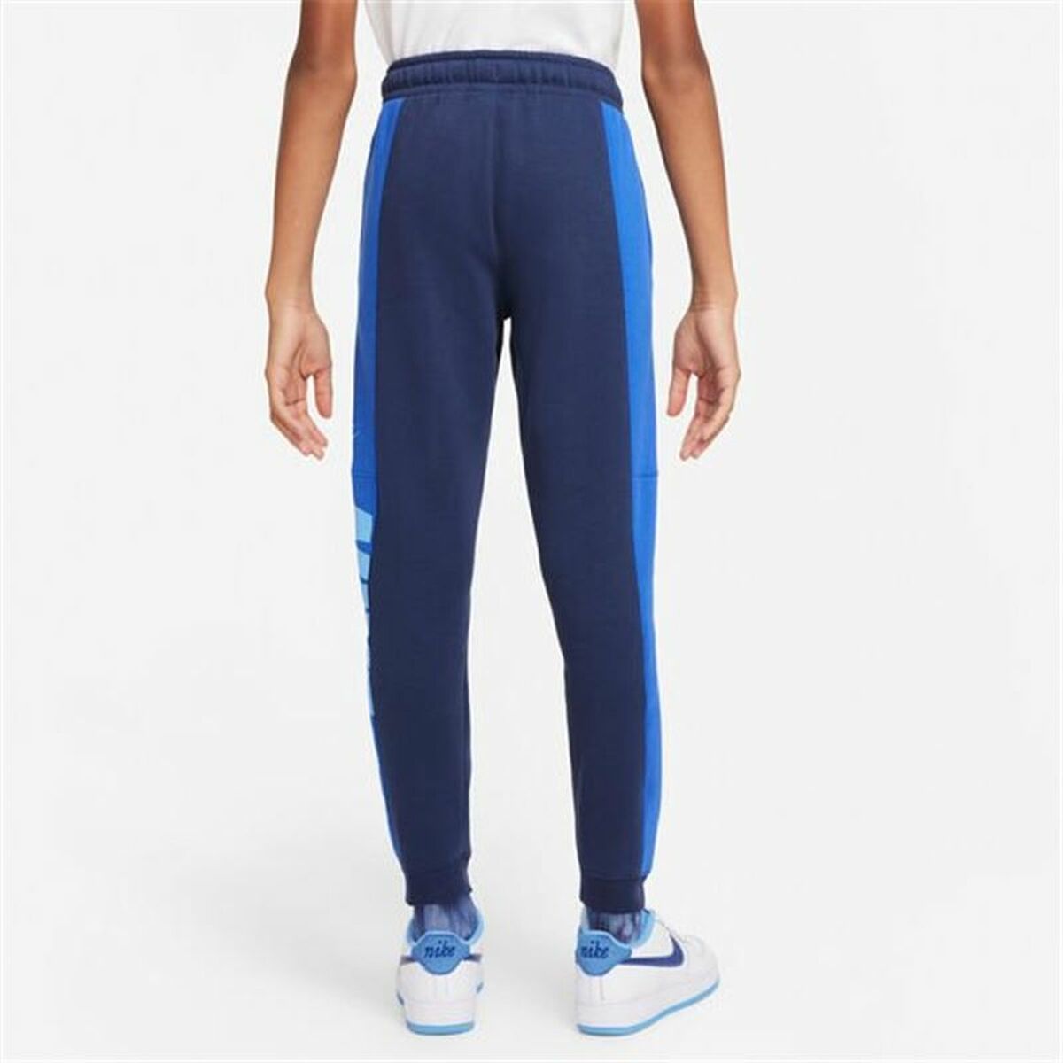 Children's Tracksuit Bottoms Nike Sportswear Blue-6