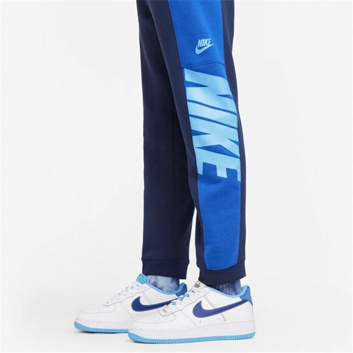 Children's Tracksuit Bottoms Nike Sportswear Blue-5