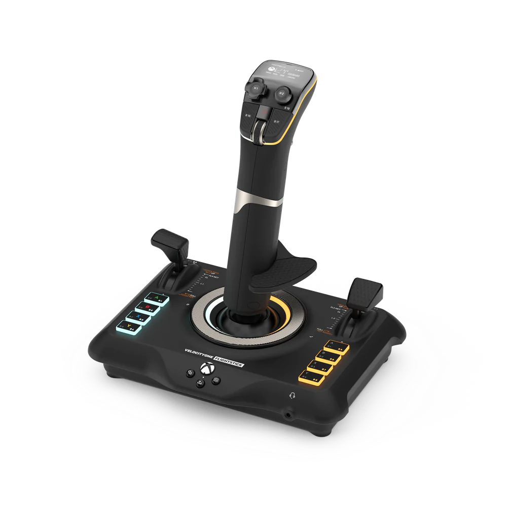 Turtle Beach VelocityOne Fekete Bluetooth/USB Joystick PC, Xbox One, Xbox Series S, Xbox Series X (TBS-0722-05)-0