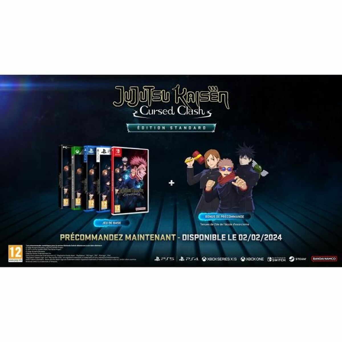 PlayStation 5 Video Game Bandai Namco Jujutsu Kaisen: Cursed Clash (FR)-6