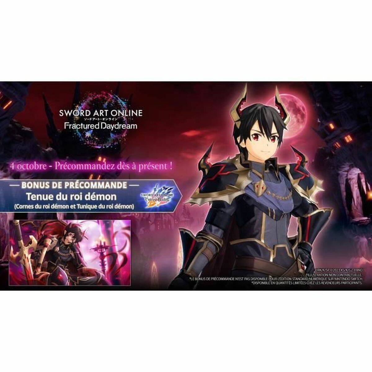 PlayStation 5 Video Game Bandai Namco Sword Art Online : Fractured Daydream-5