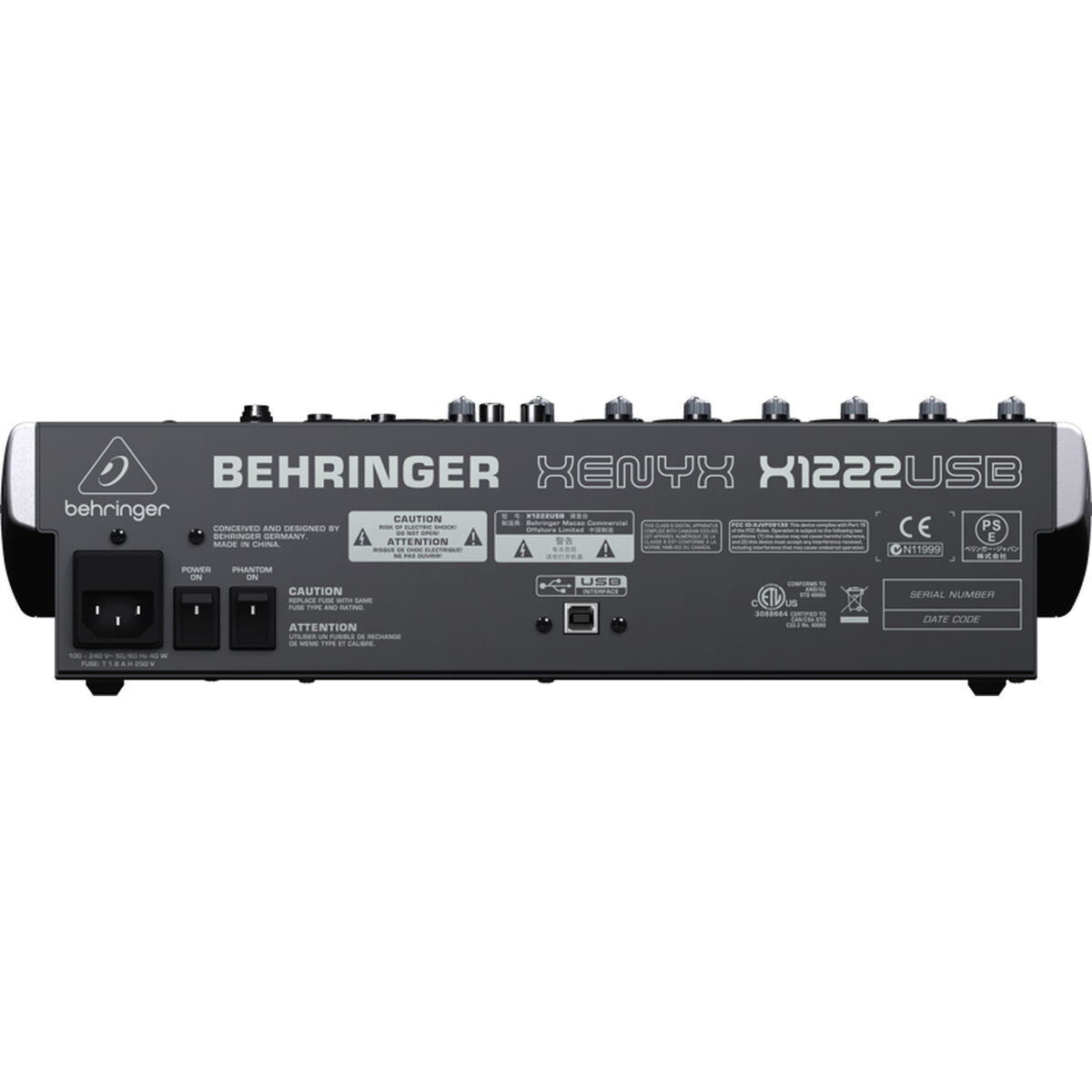 Mixer Behringer X1222USB-6
