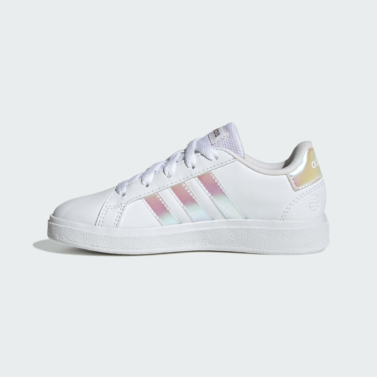 Sports Shoes for Kids Adidas GRAND COURT 2.0K White-6