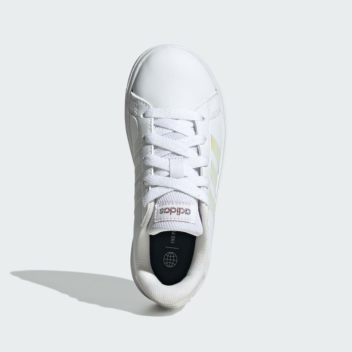 Sports Shoes for Kids Adidas GRAND COURT 2.0K White-5