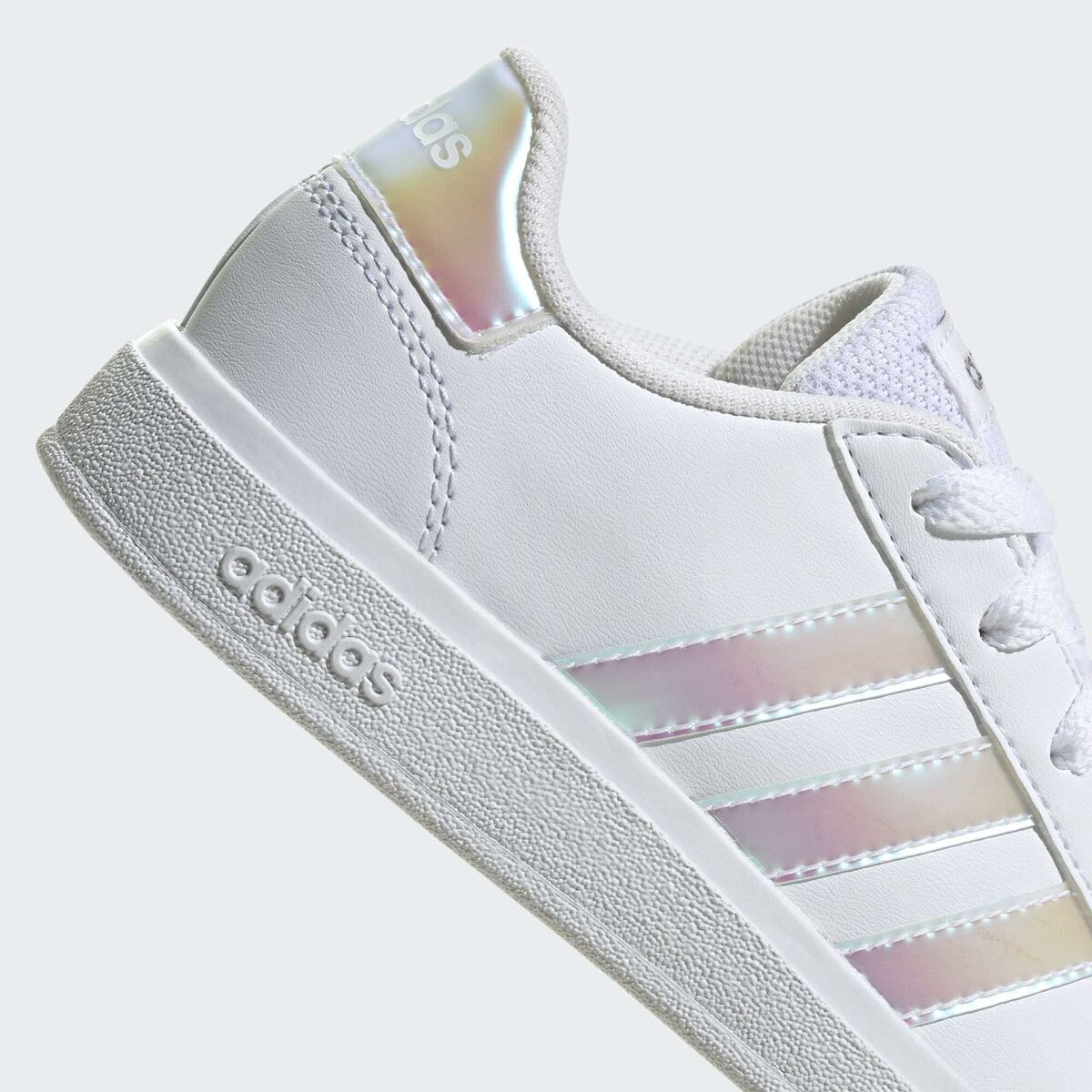 Sports Shoes for Kids Adidas GRAND COURT 2.0K White-1