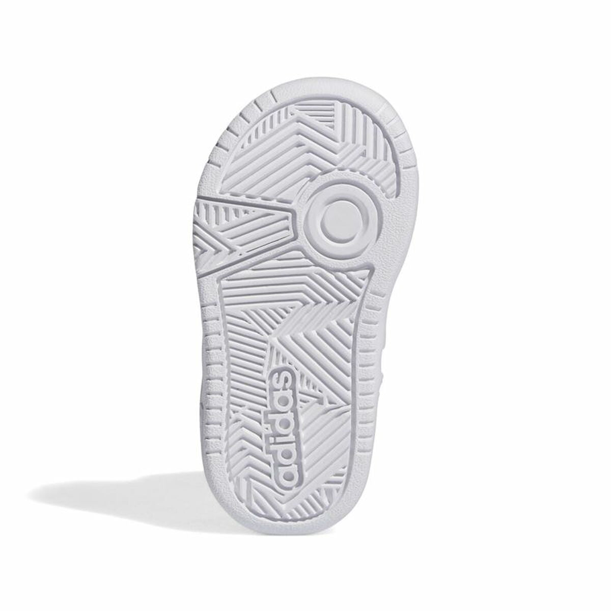 Baby's Sports Shoes Adidas Hoops Mid 3.0 White-4