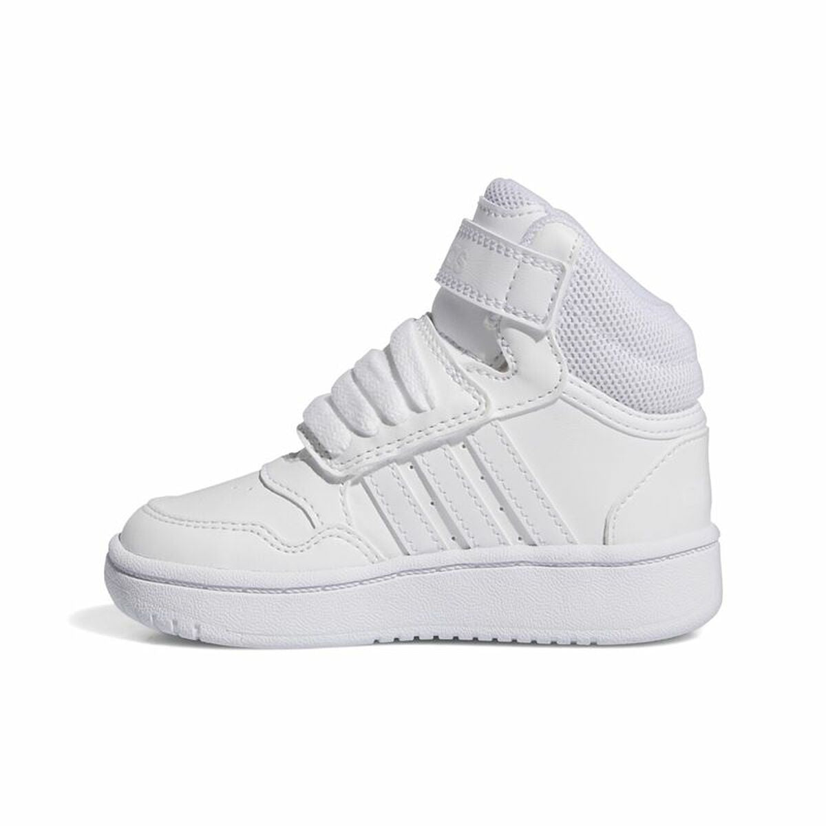 Baby's Sports Shoes Adidas Hoops Mid 3.0 White-3