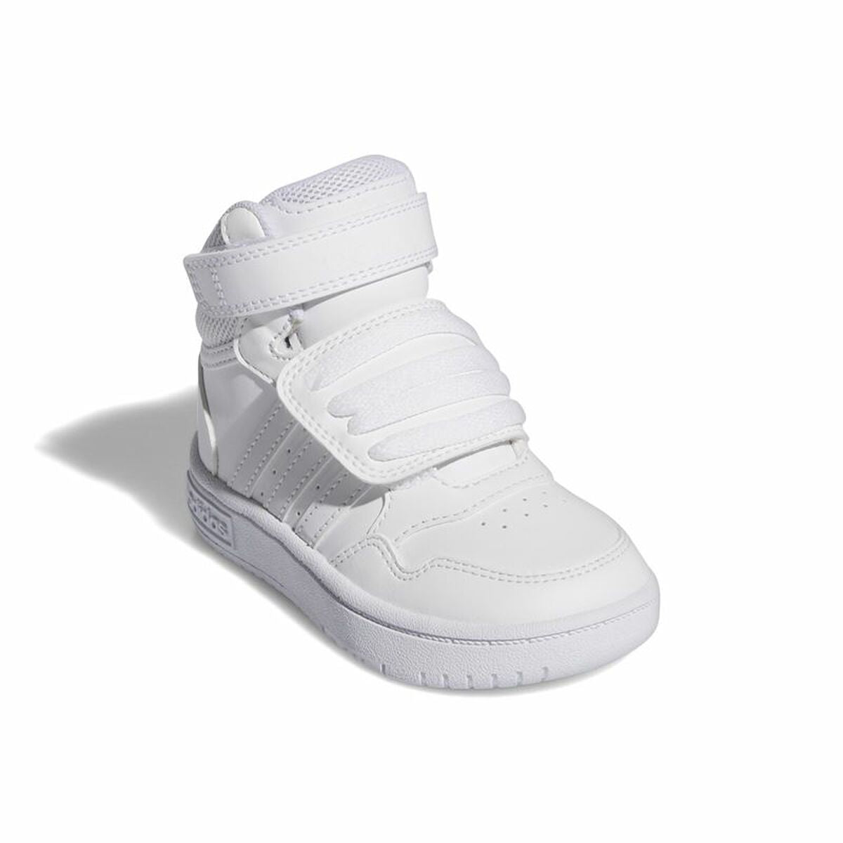 Baby's Sports Shoes Adidas Hoops Mid 3.0 White-2