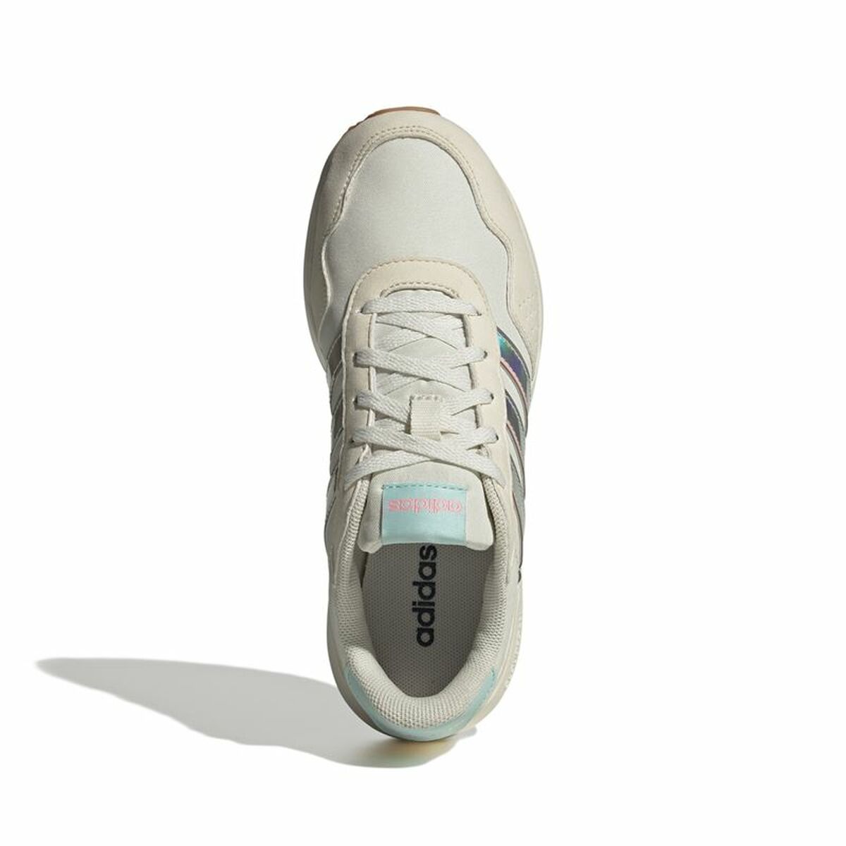 Sports Shoes for Kids Adidas Run 60S White-5