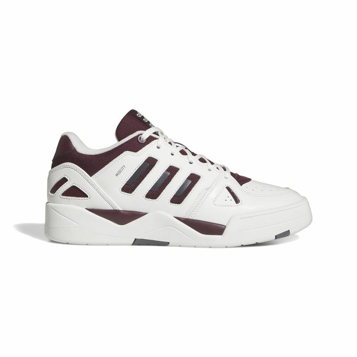 Basketball Shoes for Adults Adidas Midcity Low White-0