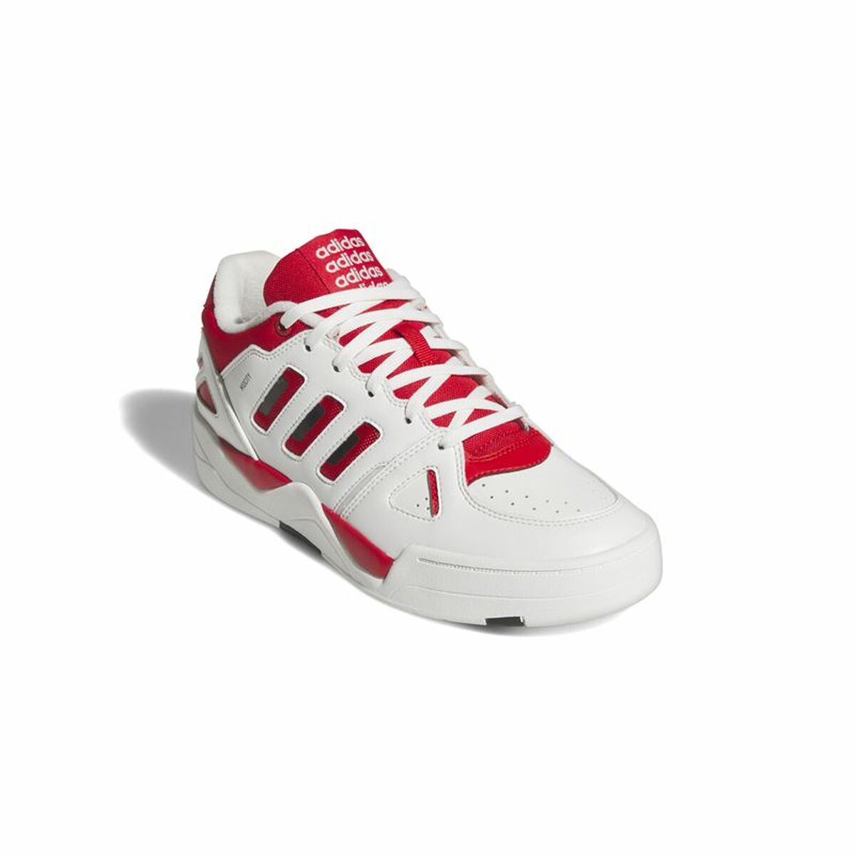 Basketball Shoes for Adults Adidas Midcity Low White-3