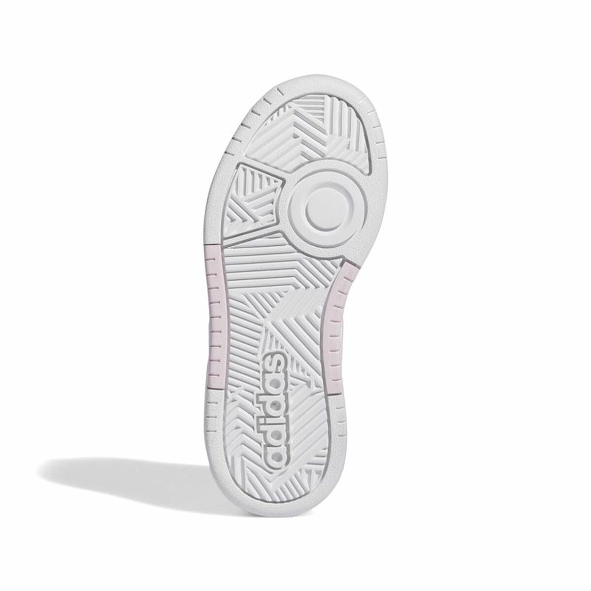 Sports Shoes for Kids Adidas Hoops 3.0 Bold White-5