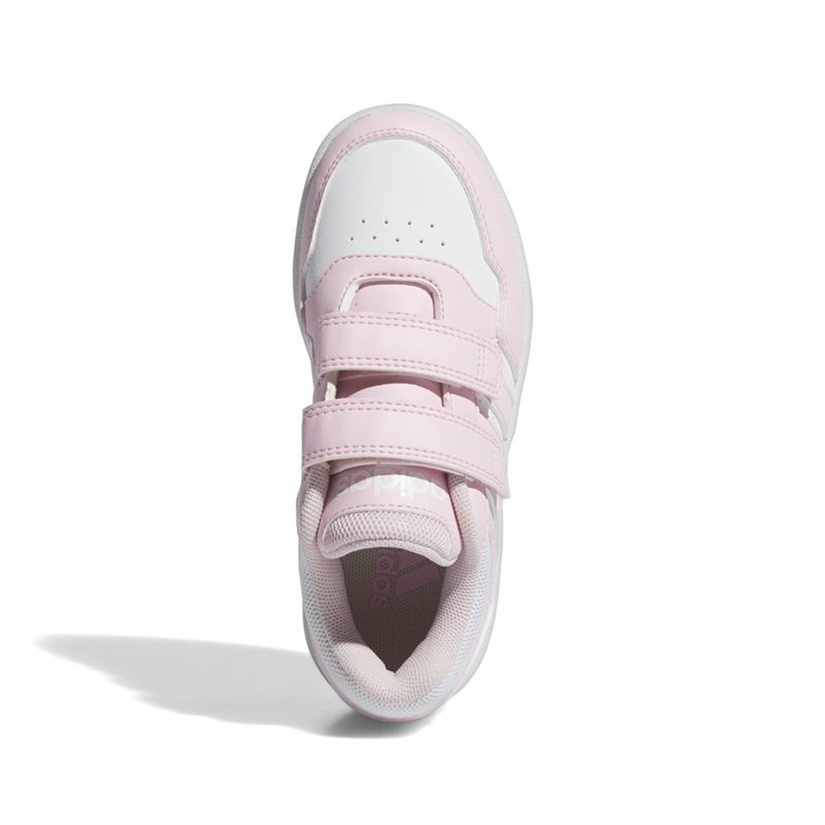 Sports Shoes for Kids Adidas Hoops 3.0 Bold White-4