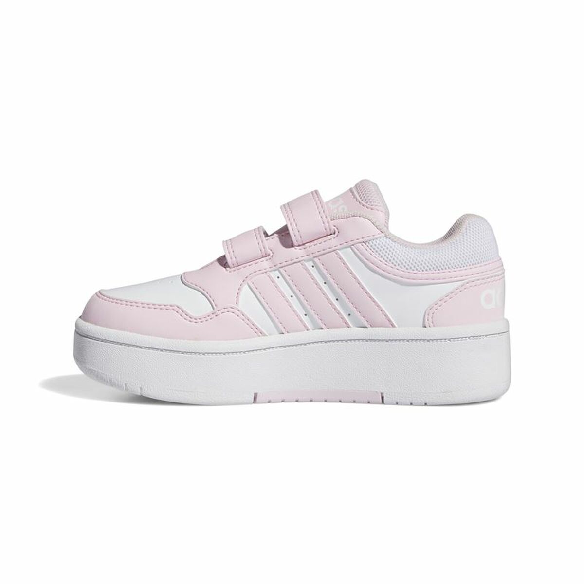 Sports Shoes for Kids Adidas Hoops 3.0 Bold White-3