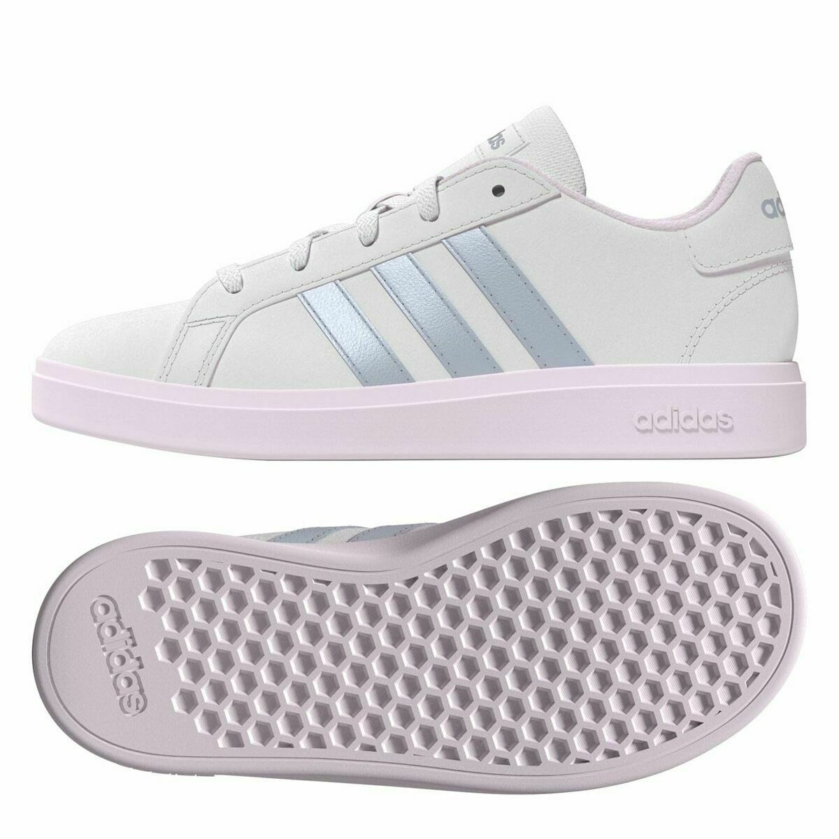 Sports Shoes for Kids Adidas Grand Court 2.0 White-8