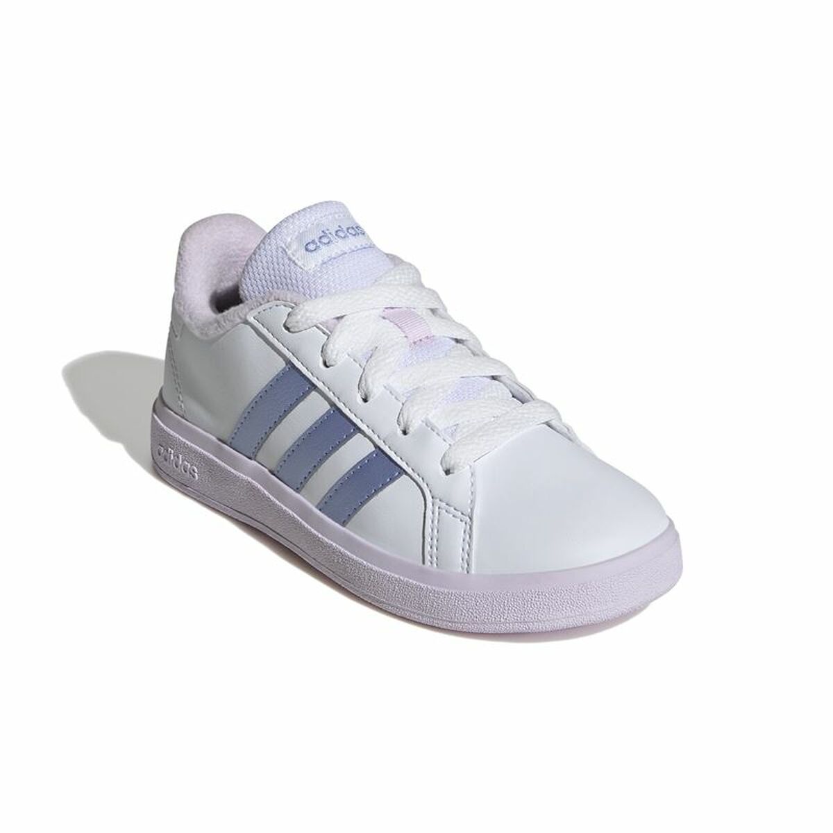 Sports Shoes for Kids Adidas Grand Court 2.0 White-4
