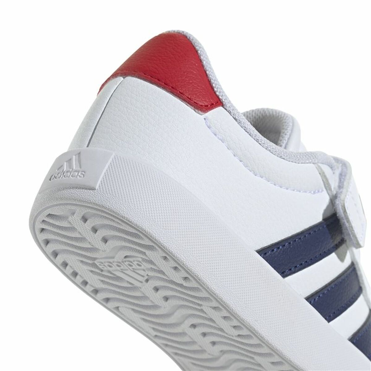 Sports Shoes for Kids Adidas VL Court 3.0 White-2