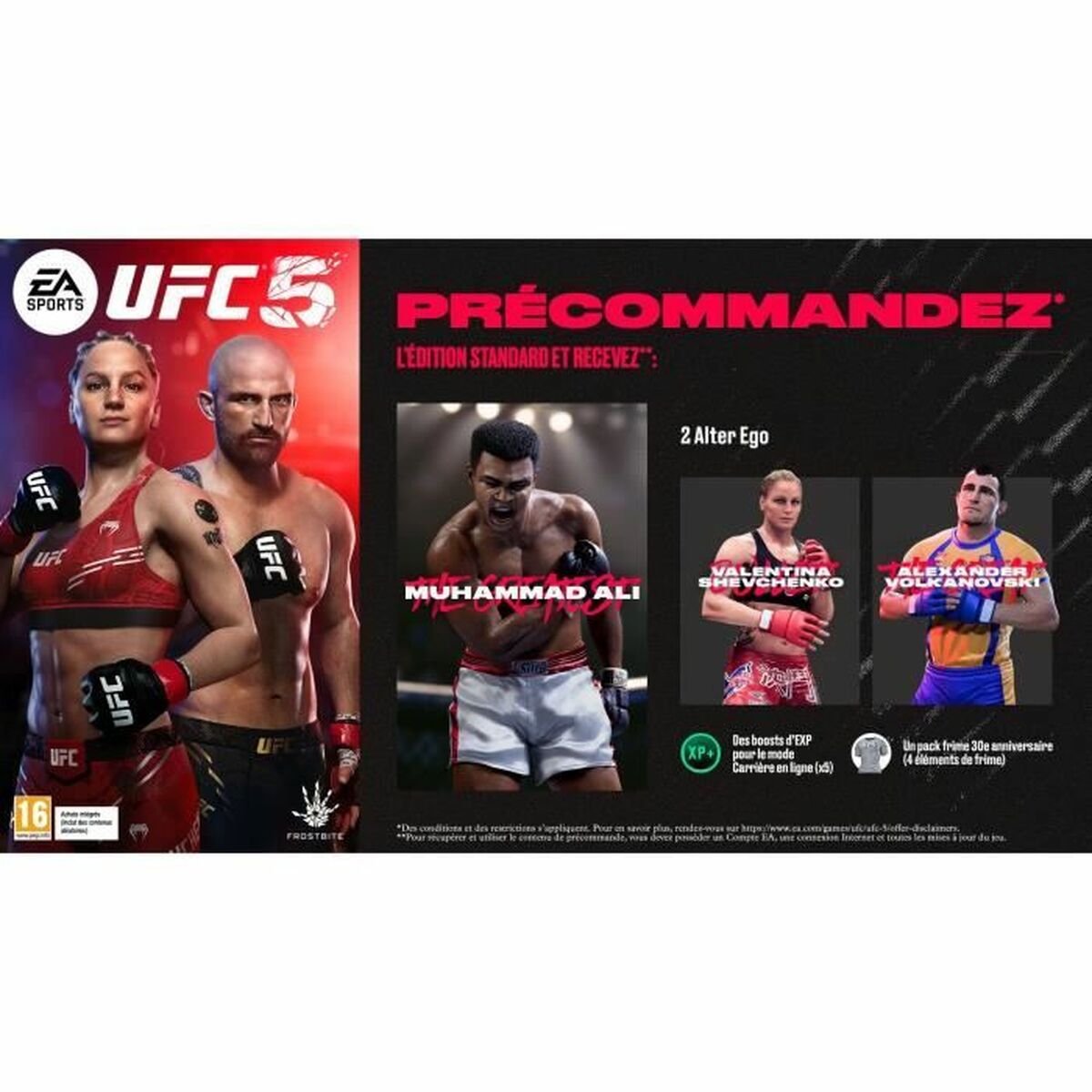PlayStation 5 Video Game Electronic Arts UFC 5 2316 Pieces-4