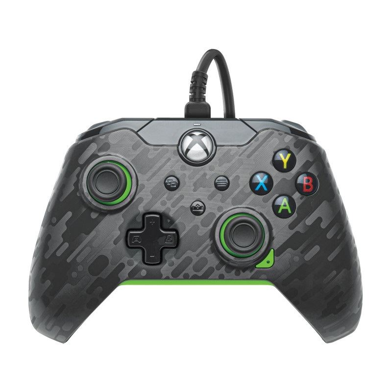 PDP 049-012-CMGG herný ovládač Karbón, Zelená USB Gamepad Analógový/digitálny PC, Xbox One, Xbox One X, Xbox Series S, Xbox Series X (049-012-CMGG)-0