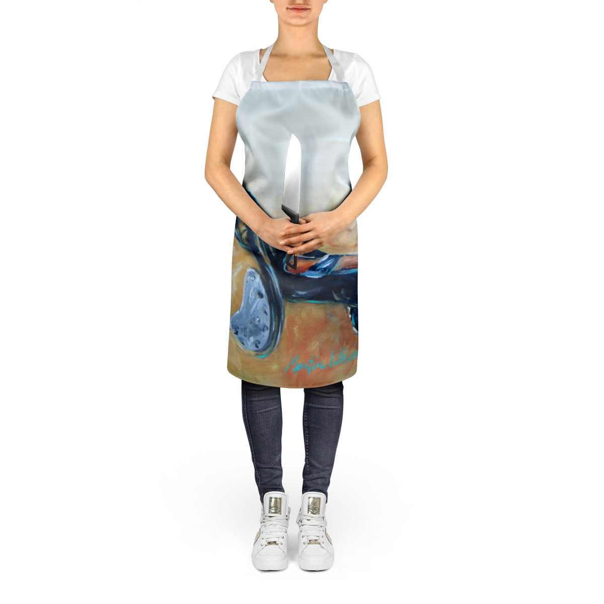 Tapped Out Shoes Apron-4