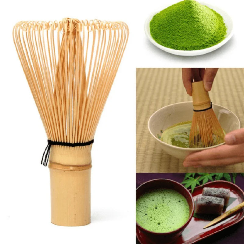 1 Piece Japanese Tea Set Matcha Green Tea Blending Brush Bamboo Utility Brush Tool Kitchen Matcha Bamboo Accessories-1