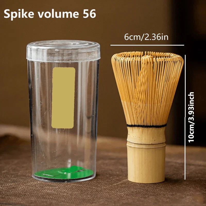 1 Piece Japanese Tea Set Matcha Green Tea Blending Brush Bamboo Utility Brush Tool Kitchen Matcha Bamboo Accessories-4