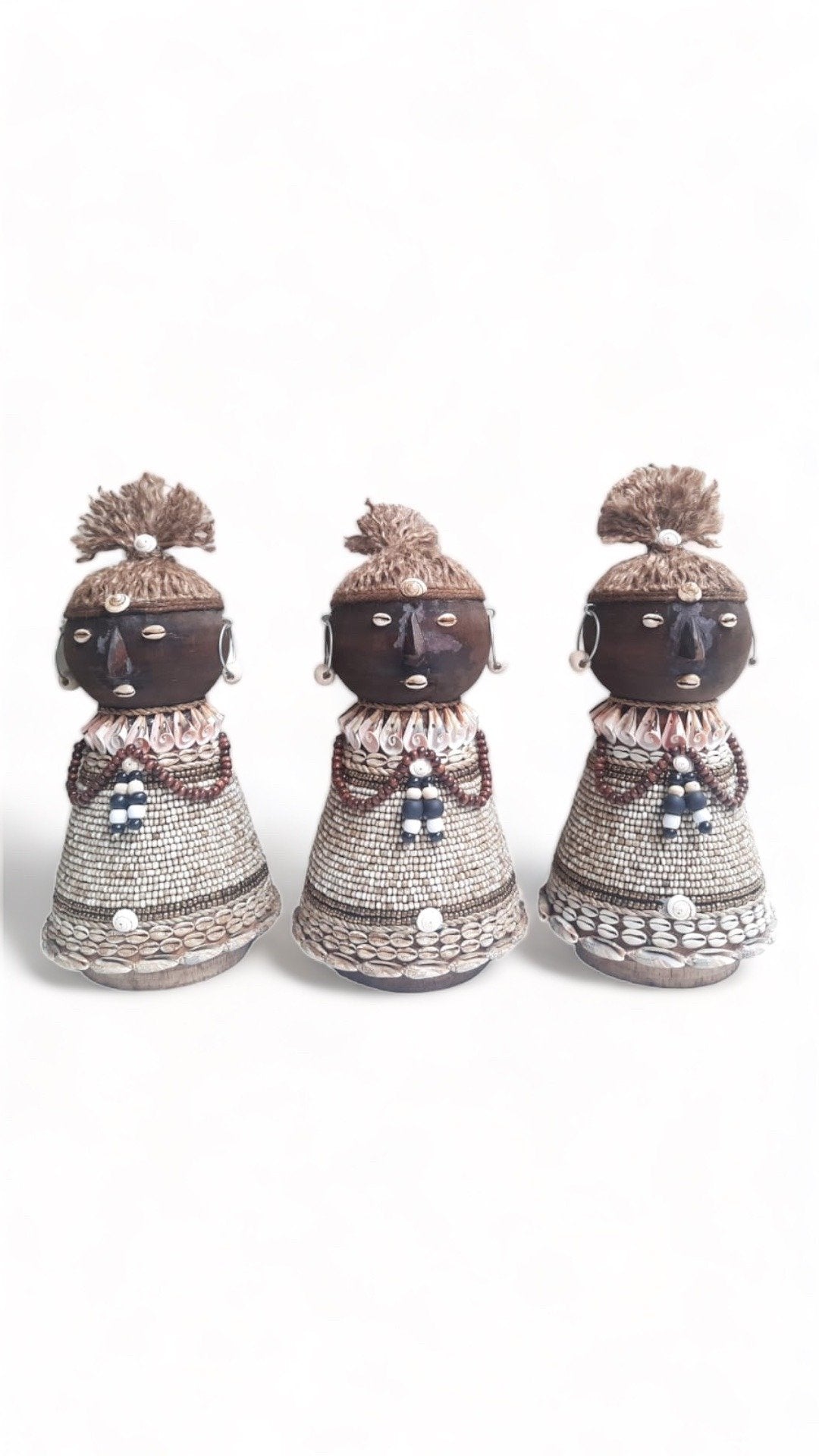 Sawah Bali Wooden Doll Beige