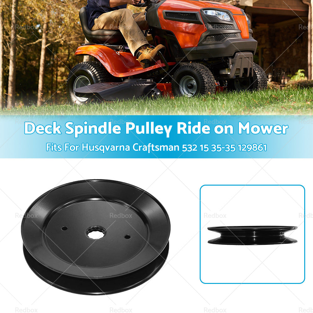 Deck Spindle Pulley Ride on Mower For Husqvarna Craftsman 532 15 35-35 129861-1