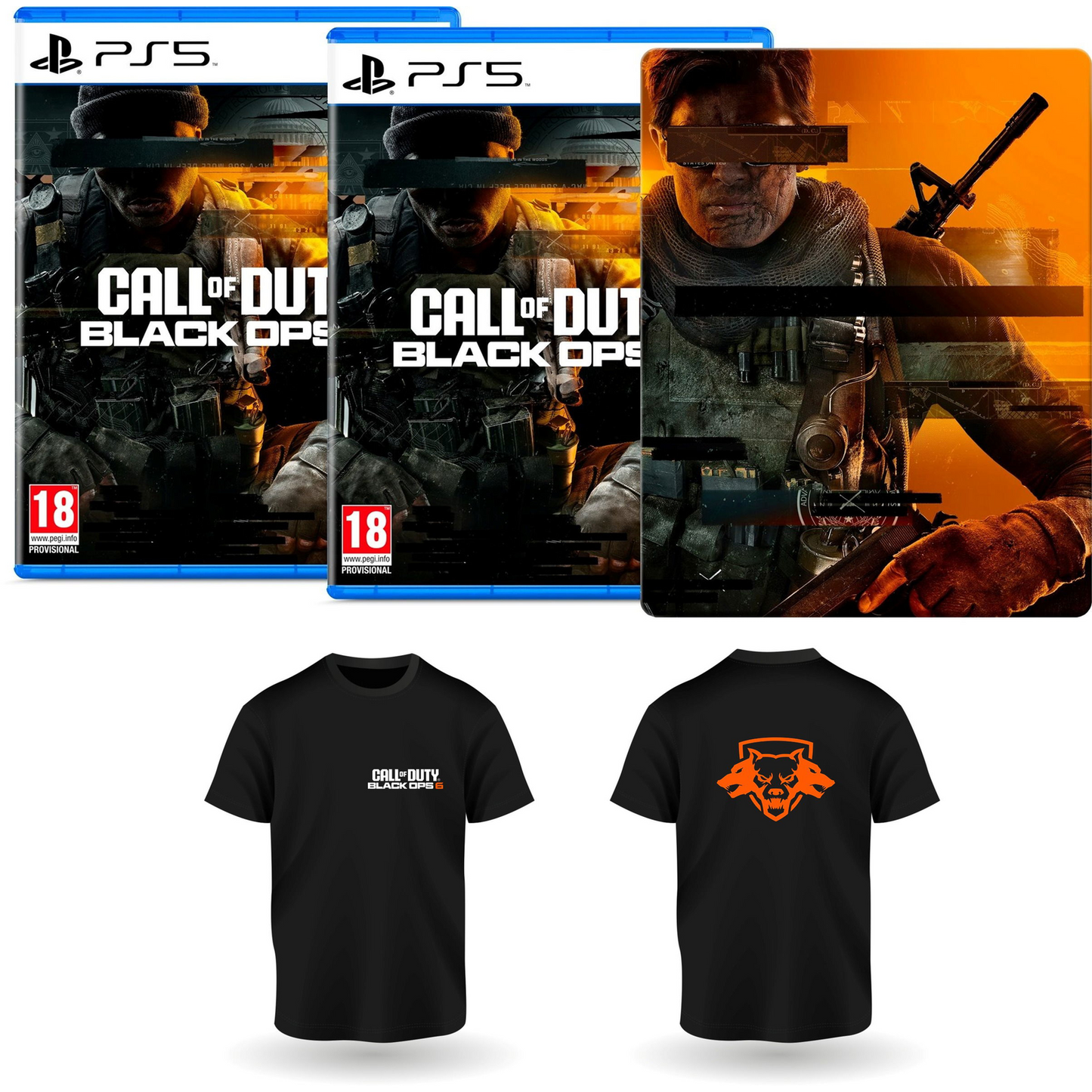 Call of Duty_ Black Ops 6 - Double Steel Pack - 2x PS5 + Steelbook (PC - Dobozos játék)-0
