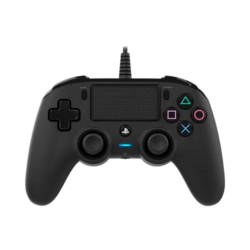 Controller cu fir Nacon Compact pentru Playstation 4, Negru (PS4OFCPADBLACK)-0