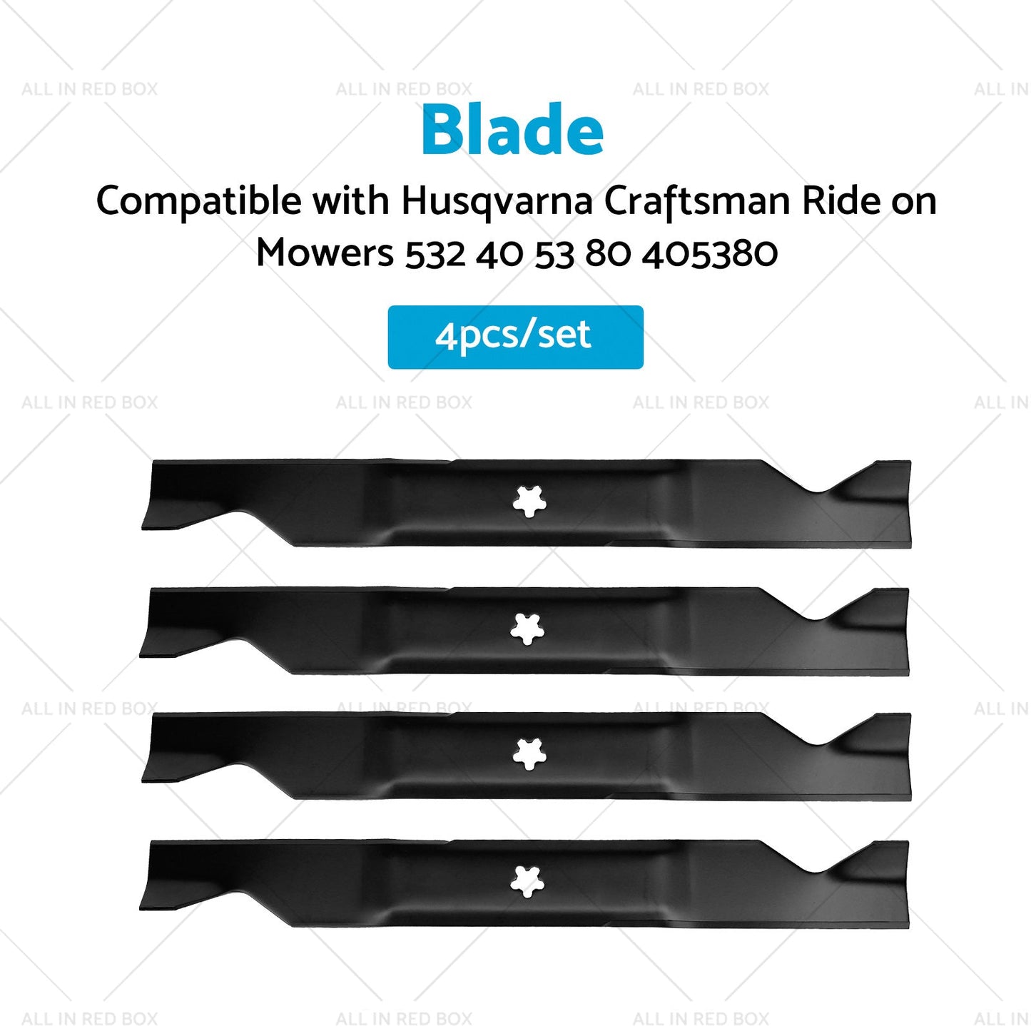 46inch Blades Suitable For Husqvarna Craftsman Ride on Mowers 405380 532 40 53 80-1
