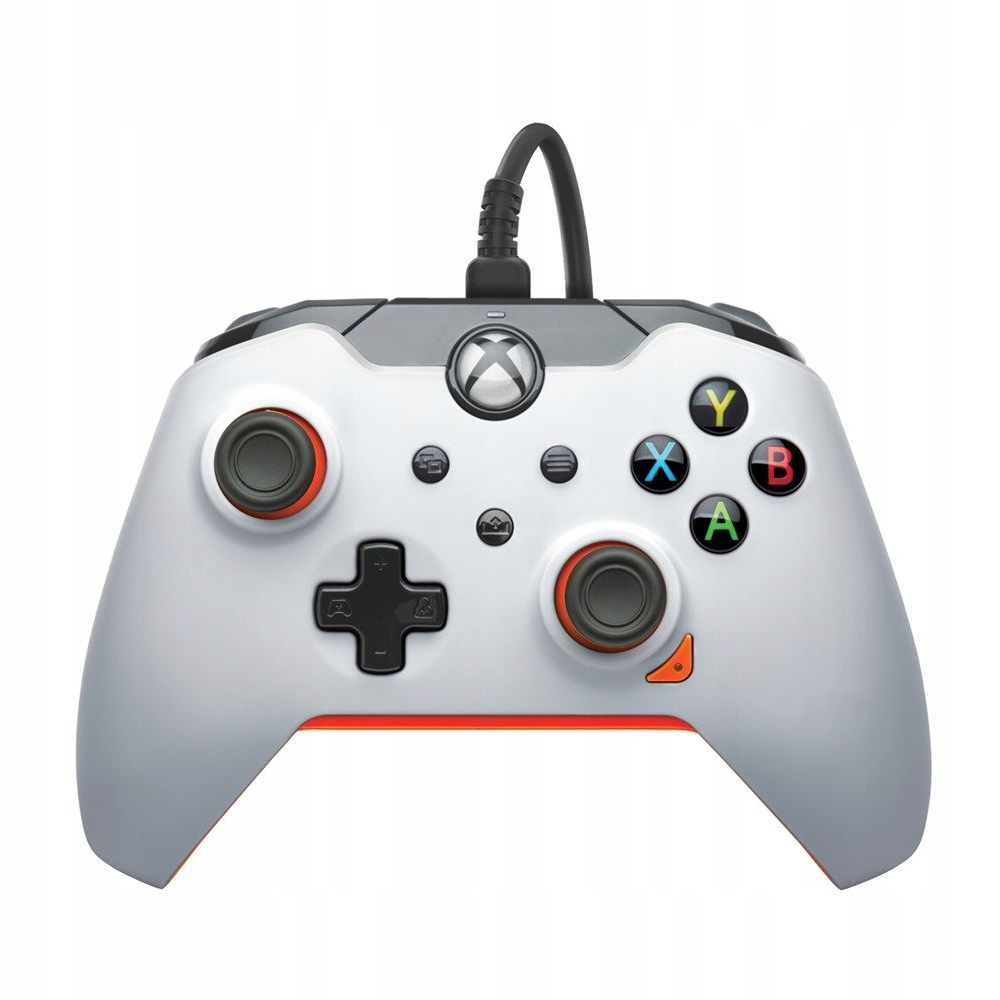 PDP 049-012-WO kontroler gier Pomarańczowy, Biały USB Gamepad Analogowa/Cyfrowa PC, Xbox, Xbox One X, Xbox Series S, Xbox Series X (049-012-WO)-0