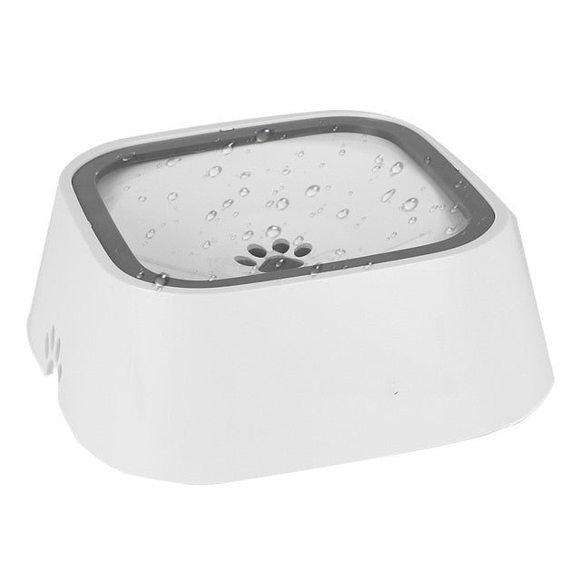 1.5L Pet Drinking Water Bowl Floating Non-Wetting Mouth Dog Cat Bowl Without Spill Drink Water Dispenser ABS Plastic Dogs Feeder-5