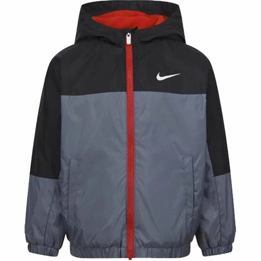 Children's Jacket Nike  Fleece Lined Grey-0
