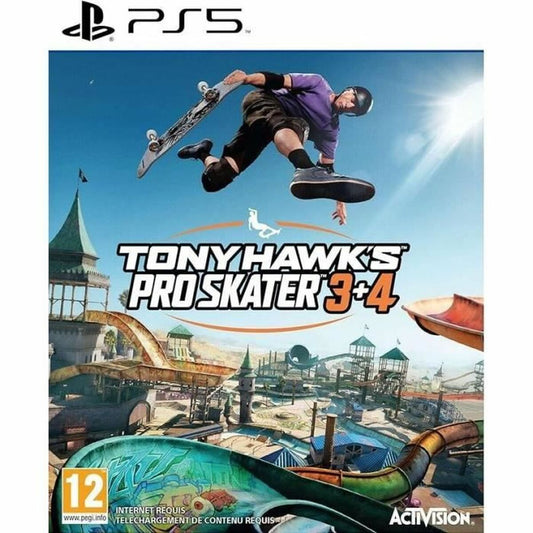 PlayStation 5 Video Game Activision Tony Hawk's Pro Skater 3+4-0