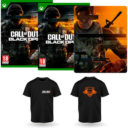 Call of Duty_ Black Ops 6 - Double Steel Pack - 2x Xbox + Steelbook (PC - Dobozos játék)-0