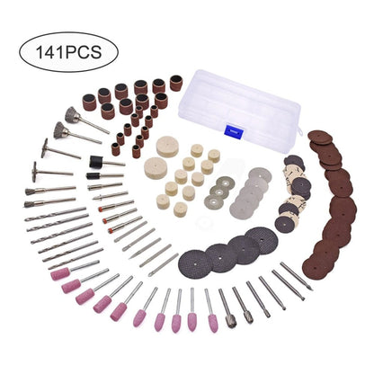 119Pcs/Set Wooden Metal Engraving Electric Rotary Tool Accessories Grinding Polishing Drilling Tools Power Tools Acccessiories-4