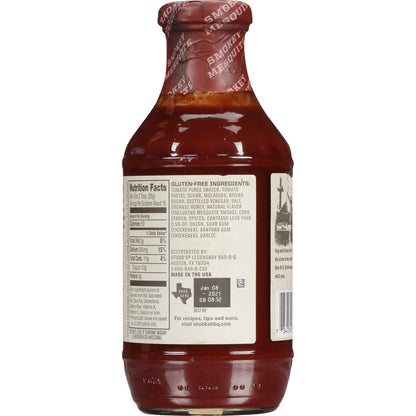Stubbs Smokey Mesquite BBQ Sauce (6x18Oz)-9
