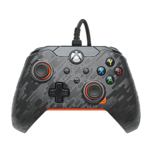 PDP 049-012-CMGO herný ovládač Karbón, Oranžová USB Gamepad Analógový/digitálny Xbox One, Xbox One X, Xbox Series S, Xbox Series X, PC (049-012-CMGO)-0