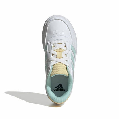 Sports Shoes for Kids Adidas Breaknet 2.0 White-4