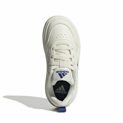 Sports Shoes for Kids Adidas Park St White-4