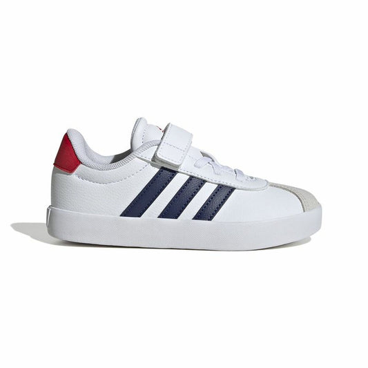 Sports Shoes for Kids Adidas VL Court 3.0 White-0
