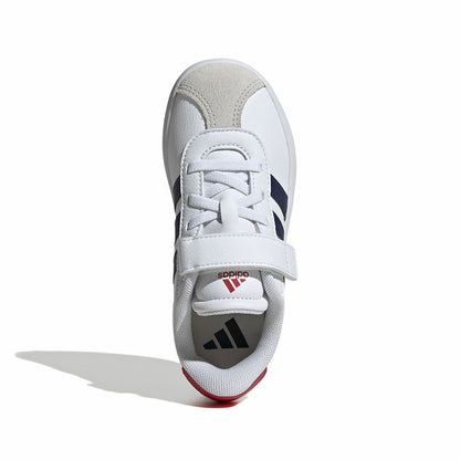 Sports Shoes for Kids Adidas VL Court 3.0 White-5