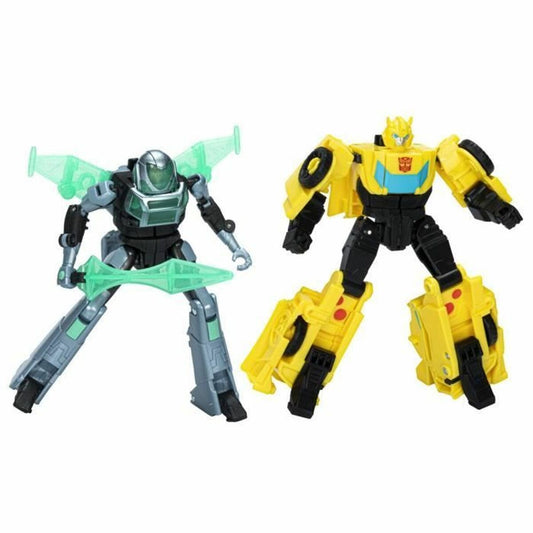 Action Figures Hasbro Cyber-Combiner Bumblebee et Mo Malto-0