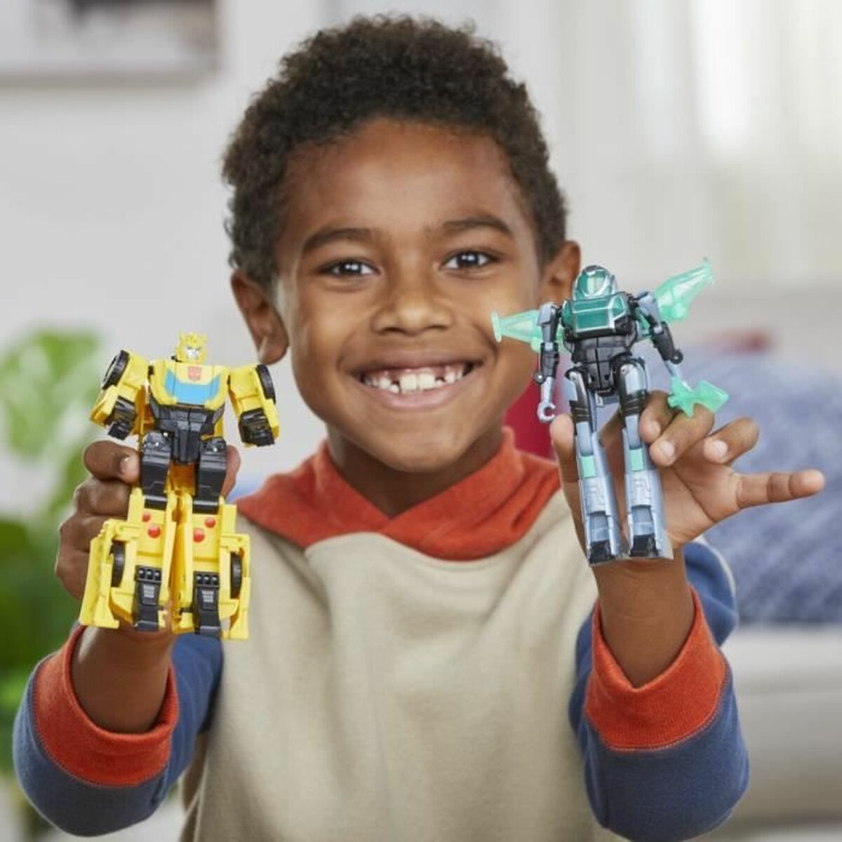 Action Figures Hasbro Cyber-Combiner Bumblebee et Mo Malto-3