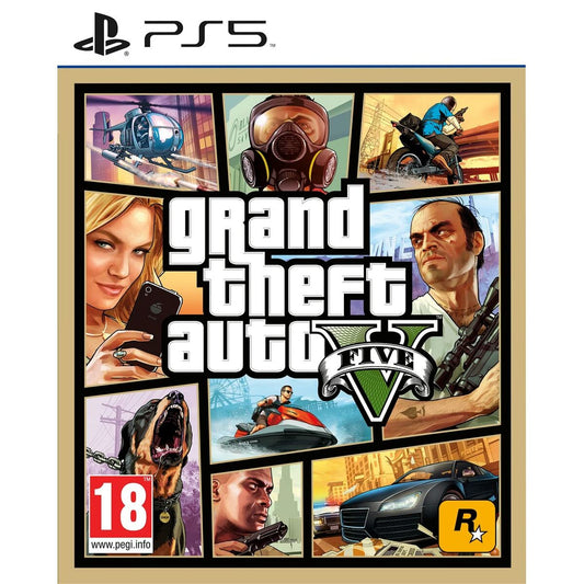 PlayStation 5 Video Game Sony GTA V PS5-0