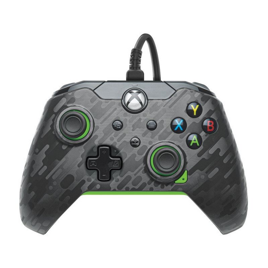 PDP 049-012-CMGG herný ovládač Karbón, Zelená USB Gamepad Analógový/digitálny PC, Xbox One, Xbox One X, Xbox Series S, Xbox Series X (049-012-CMGG)-0
