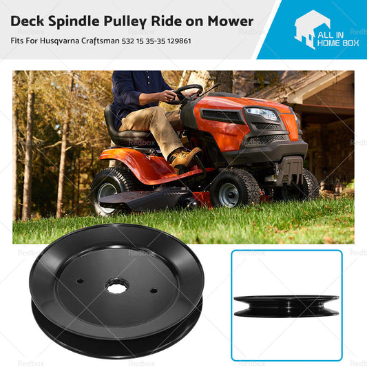 Deck Spindle Pulley Ride on Mower For Husqvarna Craftsman 532 15 35-35 129861-0