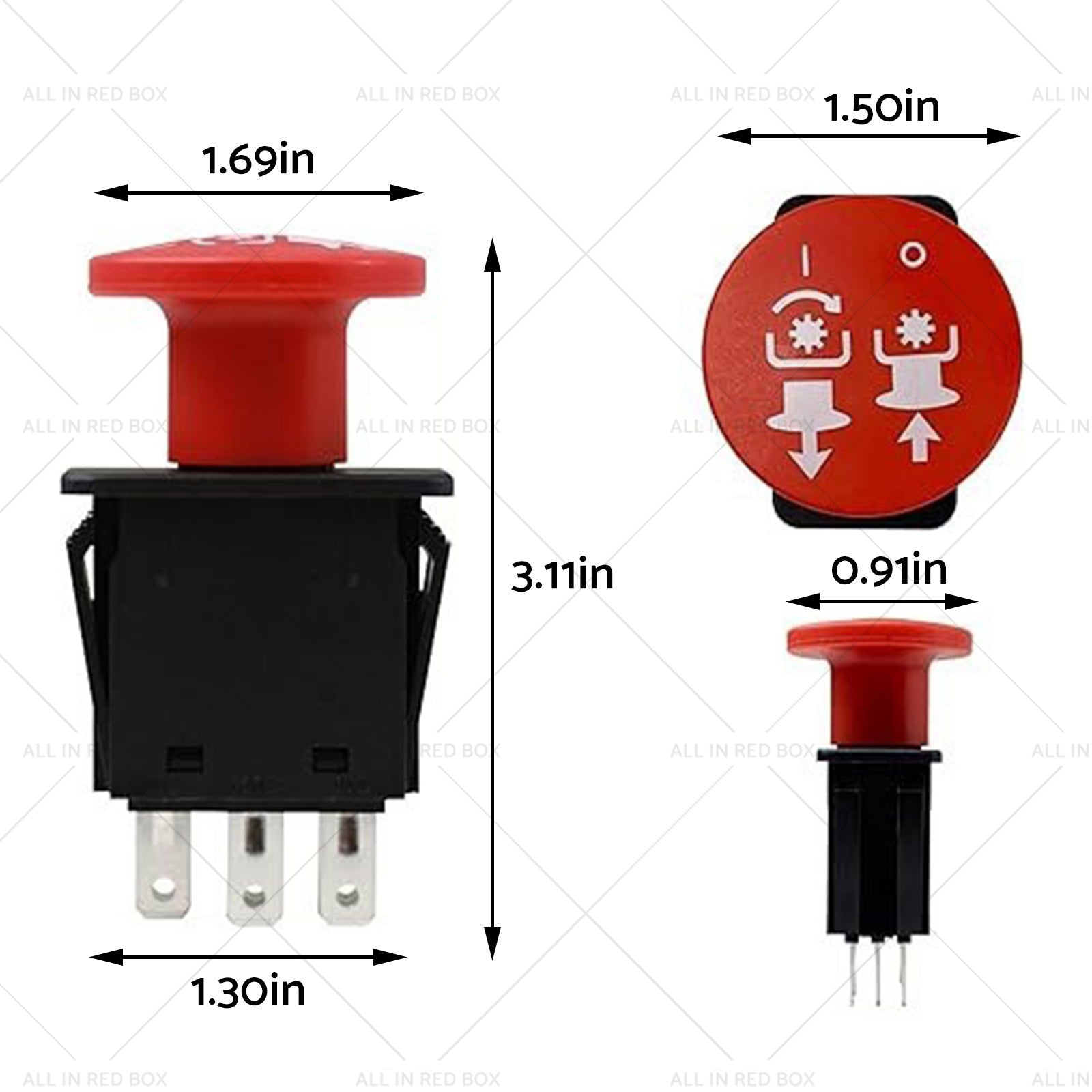 PTO Switch Suitable for Selected Husqvarna  and  Craftsman Ride on Mowers-4