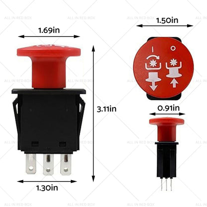 PTO Switch Suitable for Selected Husqvarna  and  Craftsman Ride on Mowers-4